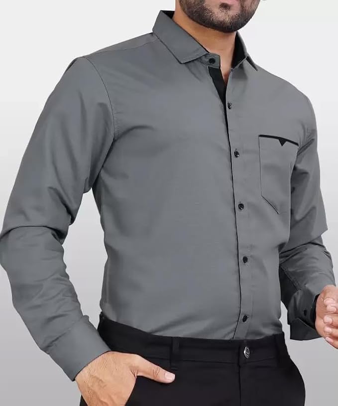Soft Touch Cotton Casual Shirt with Pocket