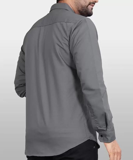 Soft Touch Cotton Casual Shirt with Pocket