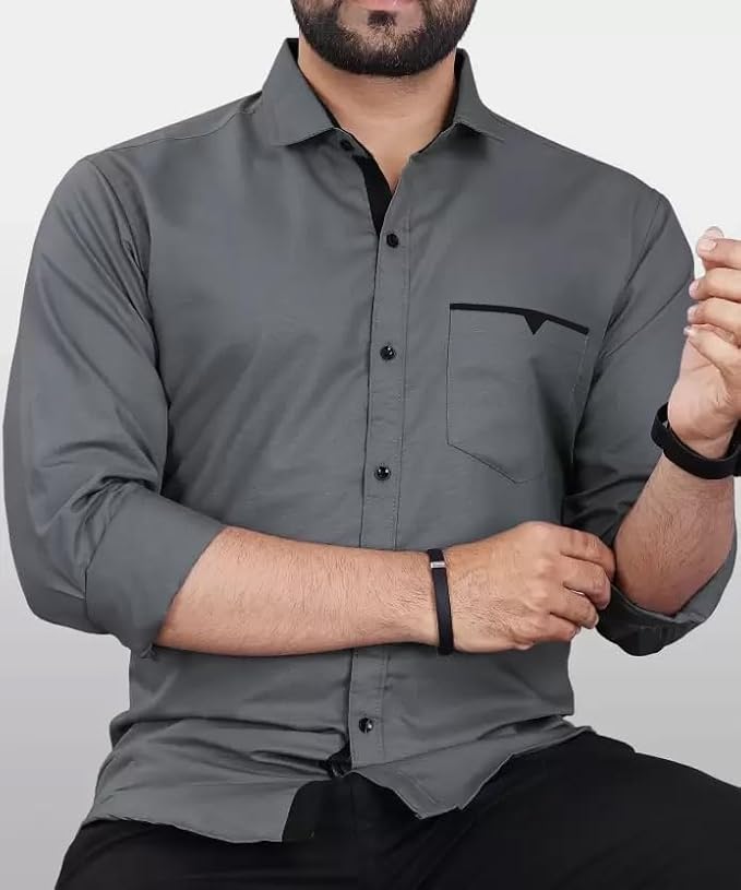 Soft Touch Cotton Casual Shirt with Pocket