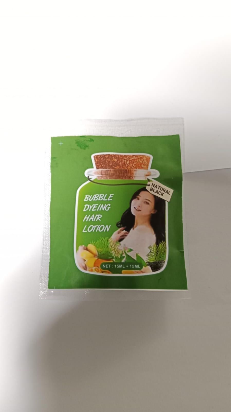 Plant Extract for Grey Hair Color Bubble Dye (Pack of 5)